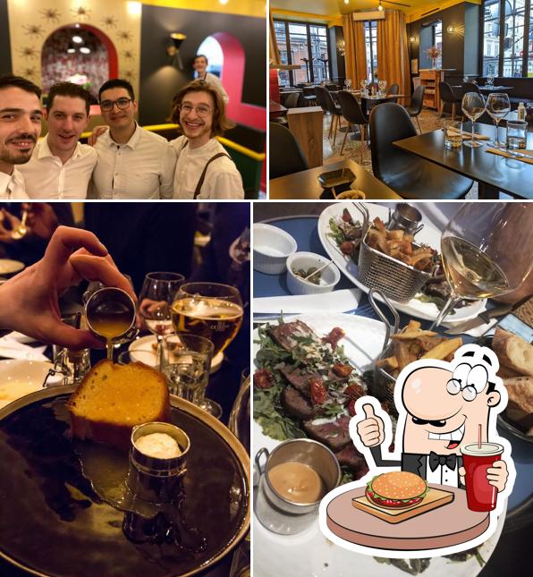 Commandez un hamburger à Restaurant Giulia