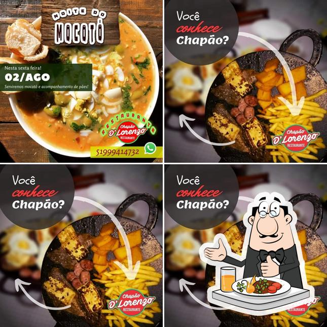 Comida em Chapão Dlorenzo