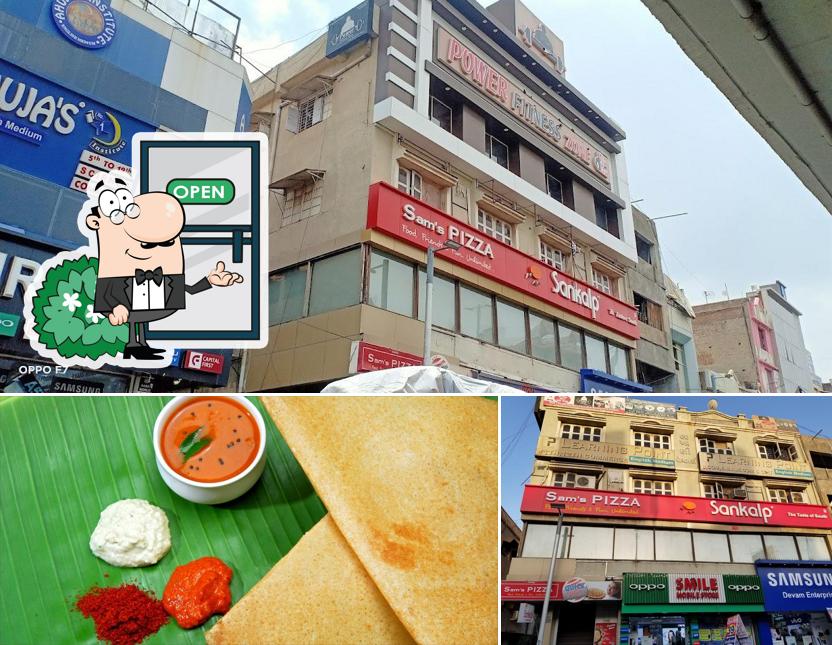Sankalp Restaurant & Sam's Pizza Quick Pick is distinguished by exterior and food