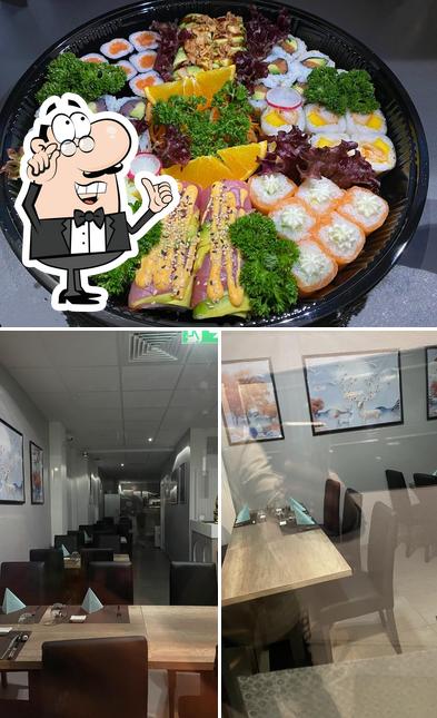 Vérifiez l’image indiquant la intérieur et nourriture concernant Sushi Panda