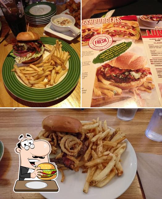 Try out a burger at Applebee's Grill + Bar