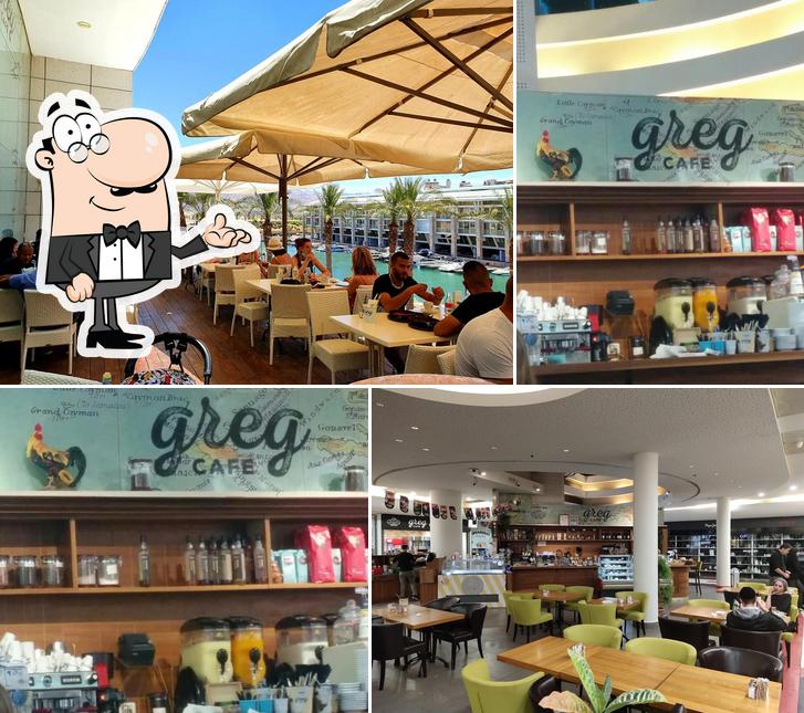 El interior de Cafe Greg