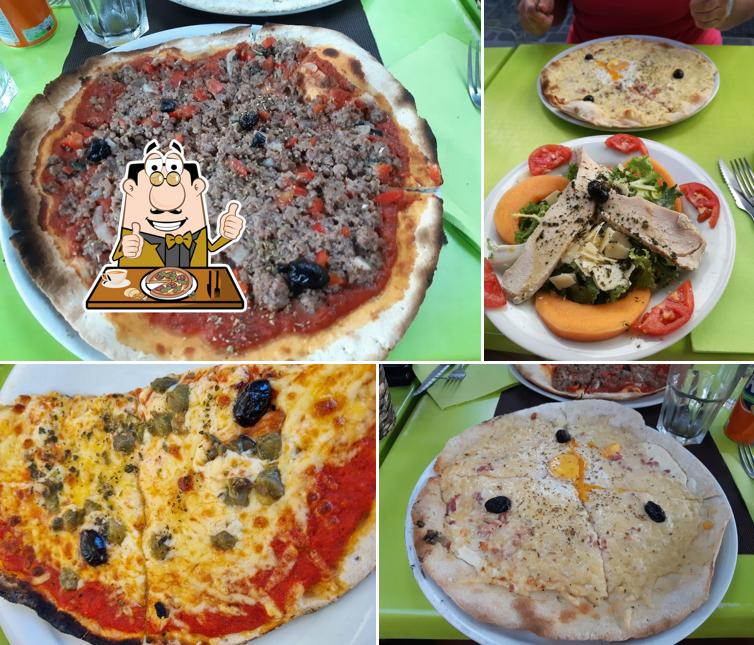 Essayez de nombreux types de pizzas