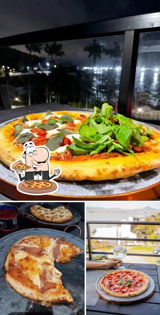 Consiga pizza no Pizzaria Nossa Massa