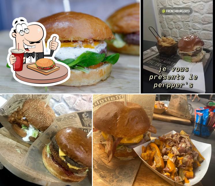 Try out a burger at French Burger - Vieux port