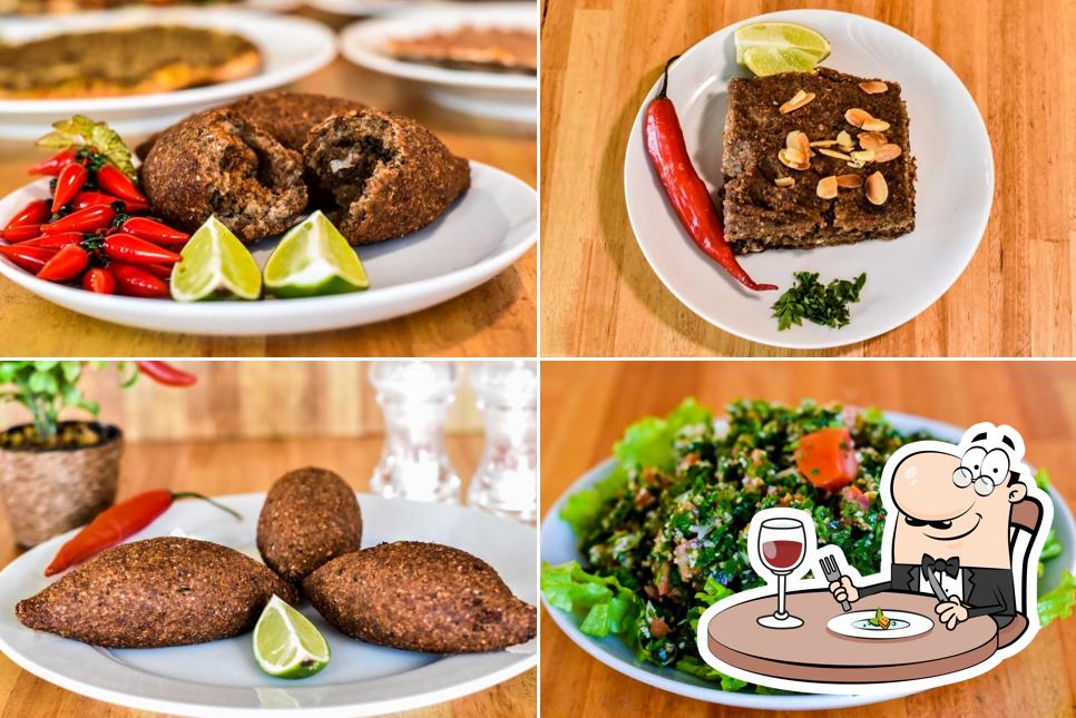 Comida em Laziza Gastronomia Libanesa