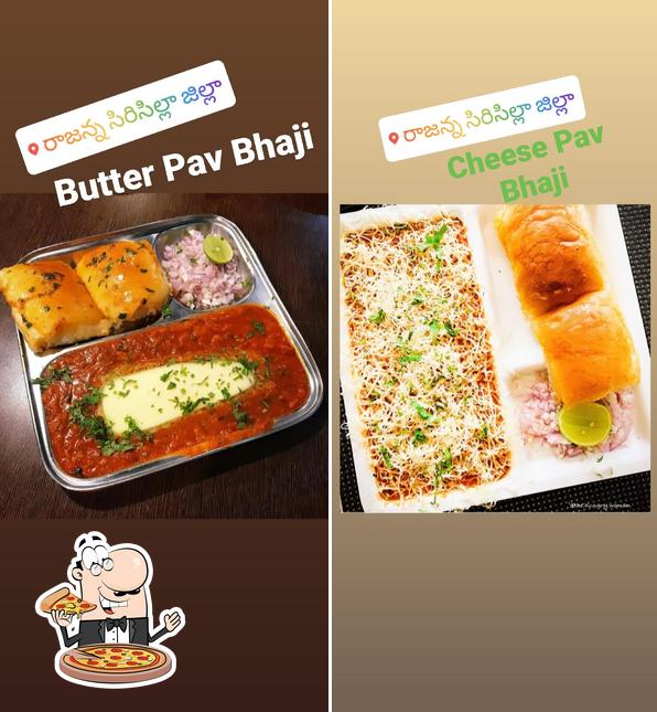 Try out pizza at Mahadev Dabeli & Pav Bhaji Centre