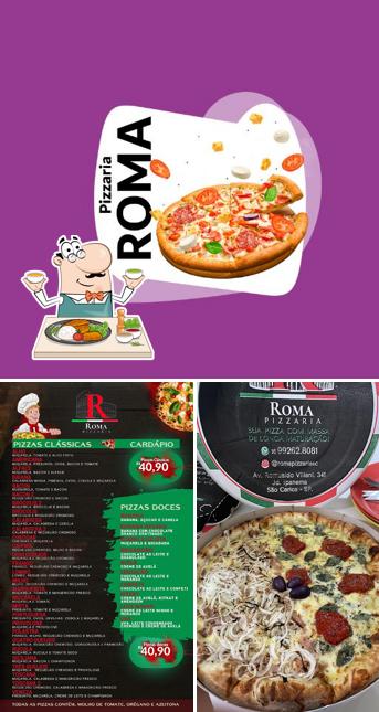 Comida em Pizzaria Roma Pizza São Carlos