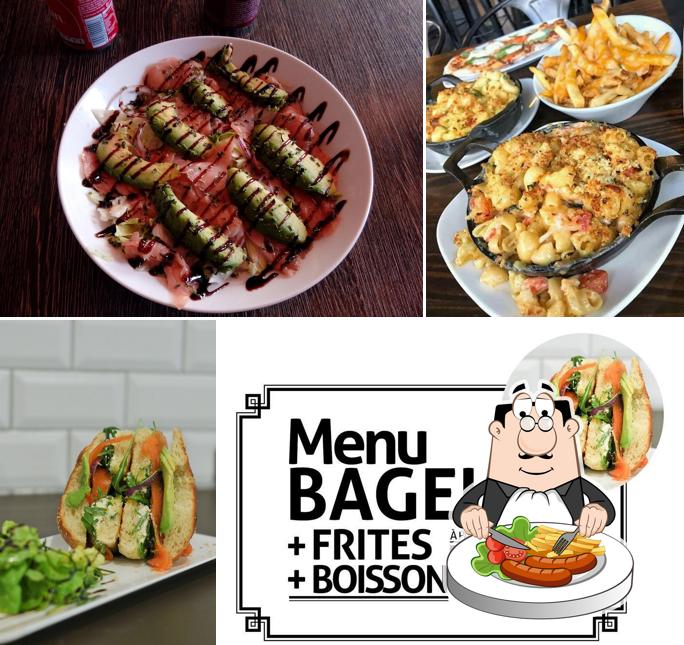 Nourriture à foodies burger