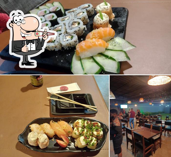 No Cerrado Sushi, você pode pedir sushi