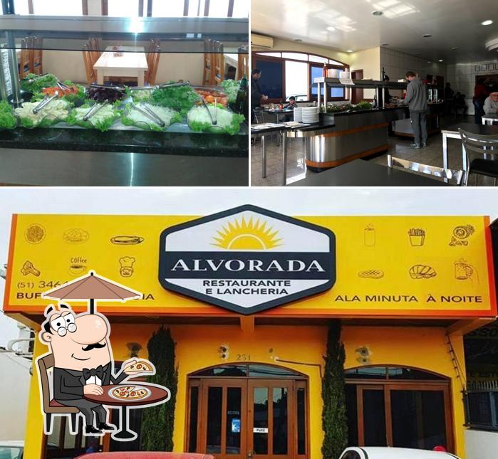 Veja imagens do exterior do Alvorada Restaurante e Lancheria