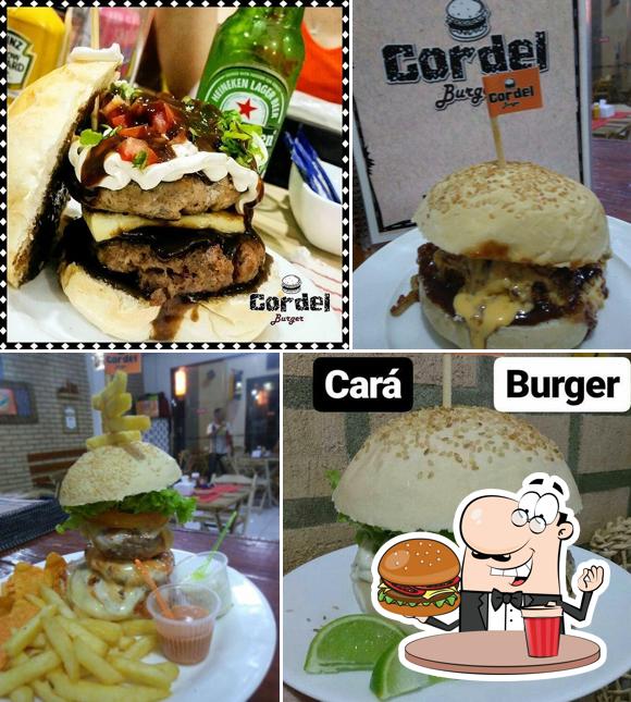 Os hambúrgueres do Cordel Burger irão satisfazer uma variedade de gostos