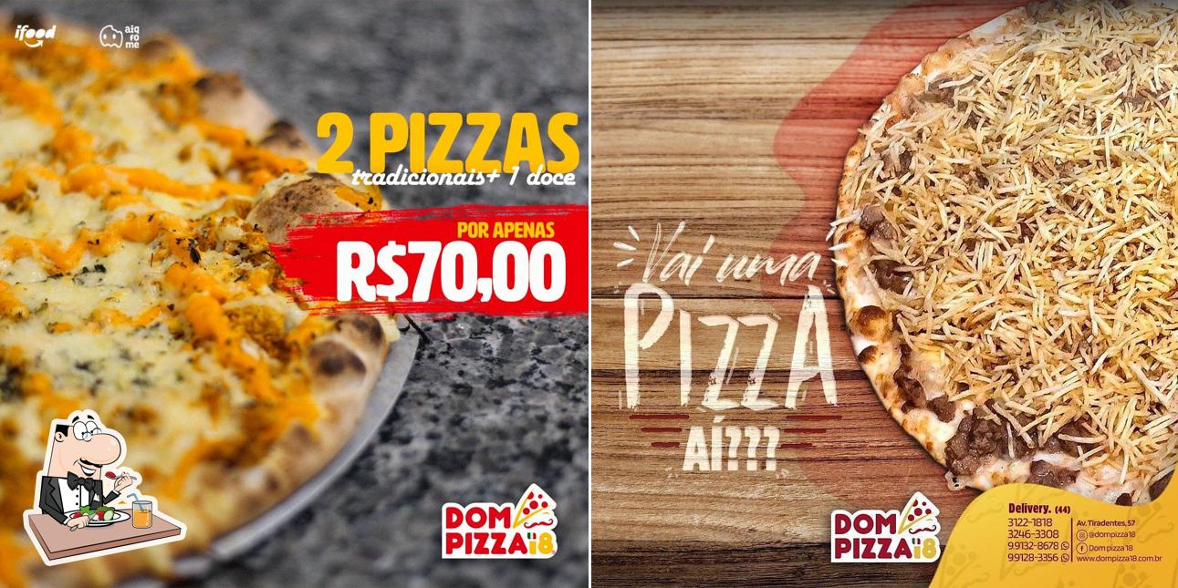 Platos en Dom Pizza 18 Sarandi