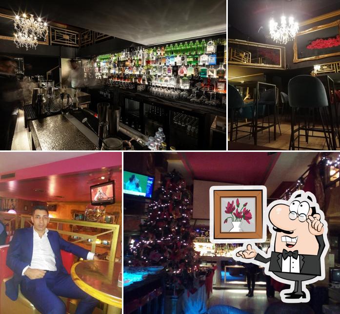 Gli interni di Guilty Lounge Bar
