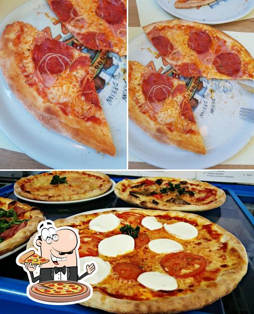 Ordina una pizza a Ristorante pizzeria Sonne