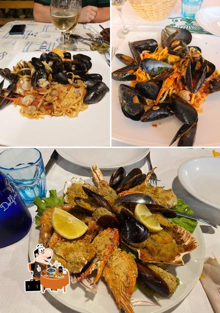 Cozze al Ristorante Pizzeria Delfino