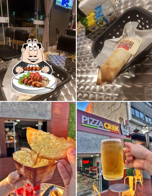 Platos en Pizza Crek Chapecó