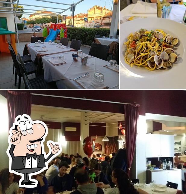 Gli interni di Locanda D'Annunzio