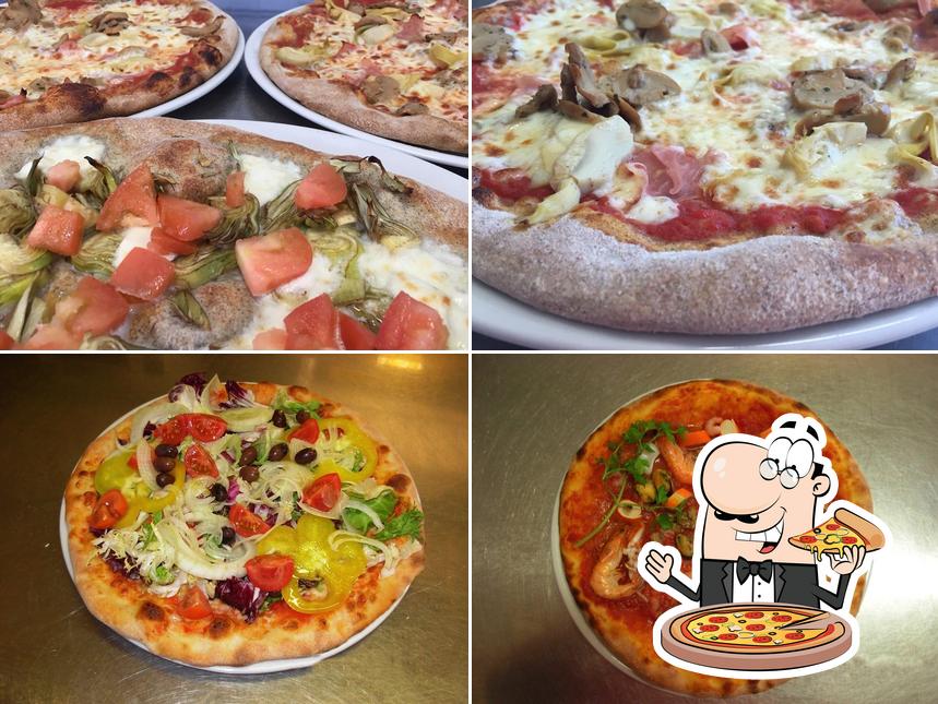 Get pizza at Pizzeria Baixaricò