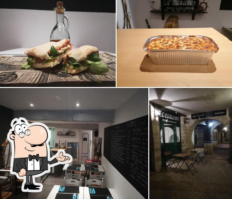 La photo de la intérieur et nourriture de Pizzeria LE CABANON’s