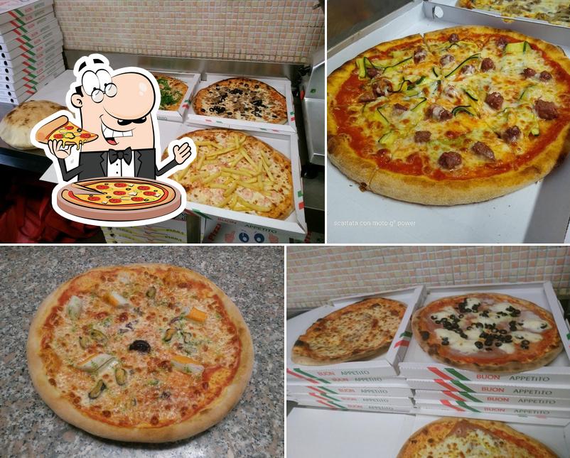 A Pizza Pazza, puoi ordinare una bella pizza