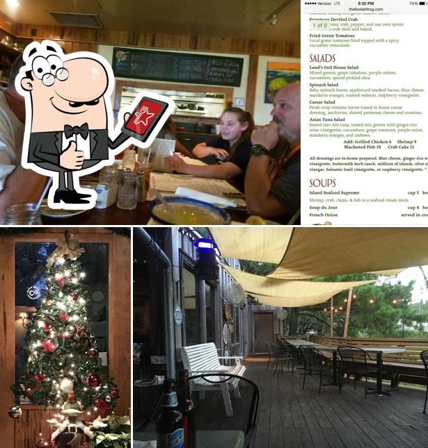 Foolish Frog in Saint Helena Island Restaurant menu and reviews