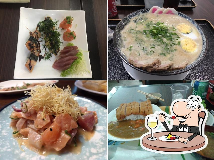 Еда в "Restaurante Fuji"