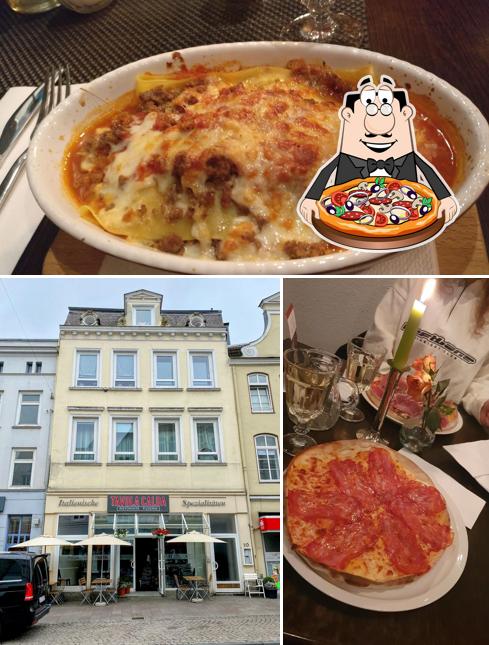 Probiert eine Pizza bei Tavola Calda