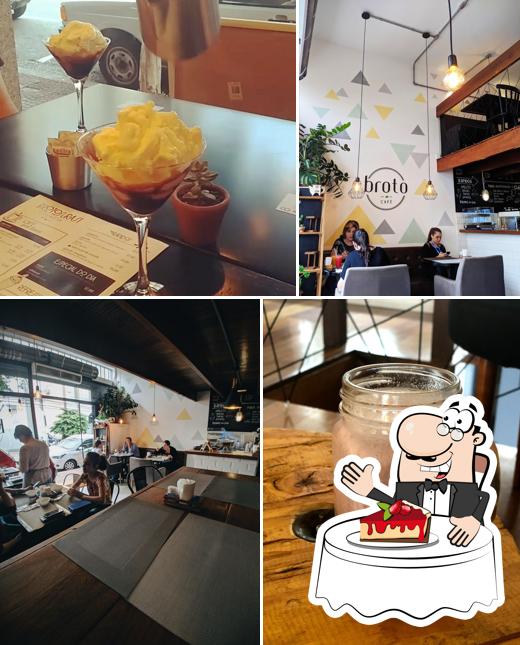 Não esqueça de pedir uma sobremesa no Broto Café