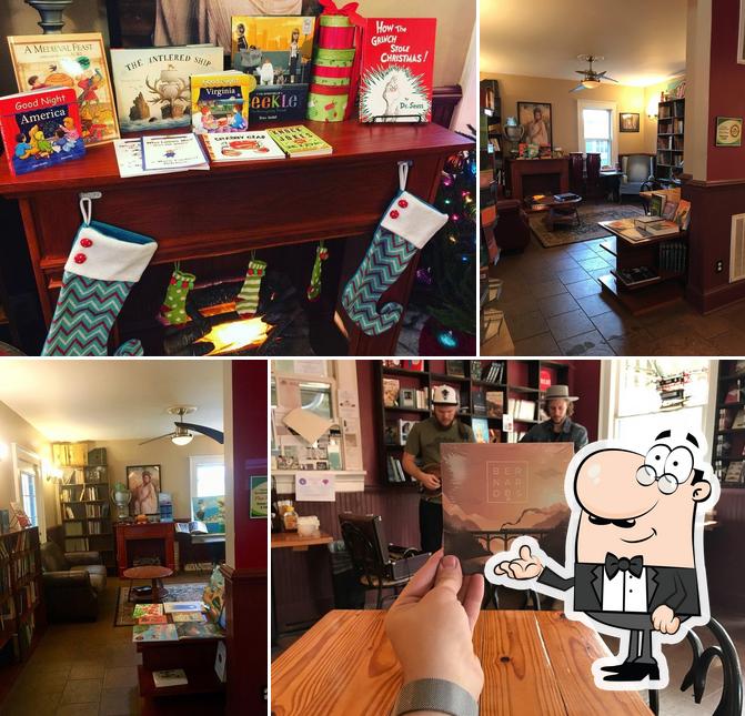 The interior of Baine's Books & Coffee