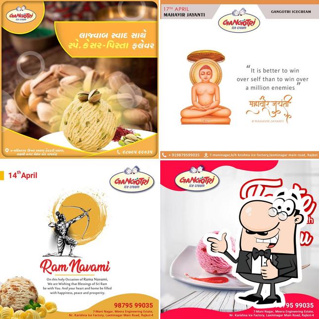 Here's a pic of Gangotri Ice Cream
