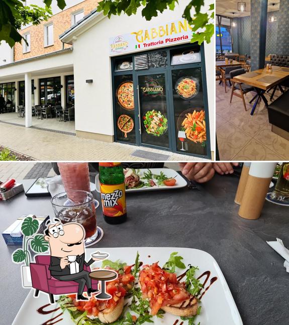 L'intérieur de Gabbiano Restaurant