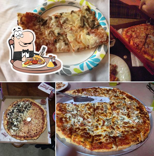 Get pizza at Giovanni's Pizza