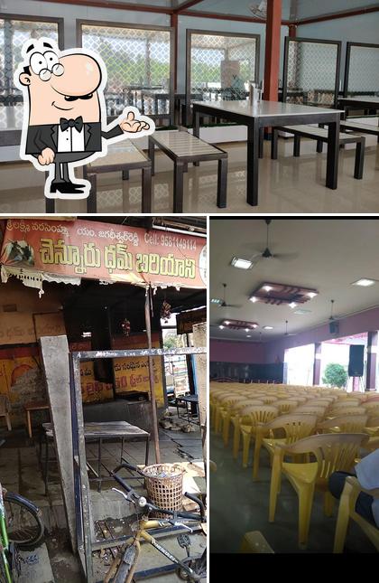 The interior of Jagadeesh Chennur Biryani Point