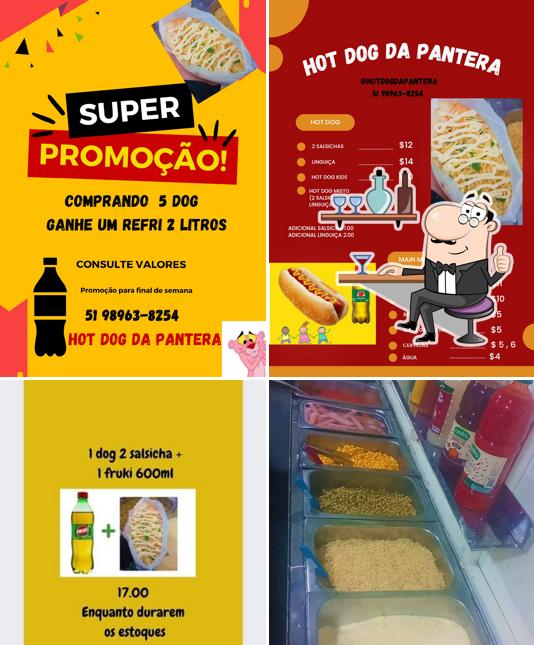 Hot dog da pantera