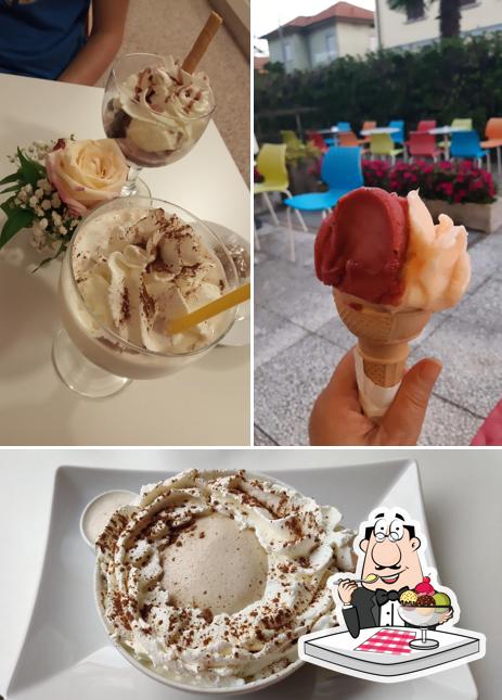 Il Gelato Del Gino serve un'ampia varietà di dolci