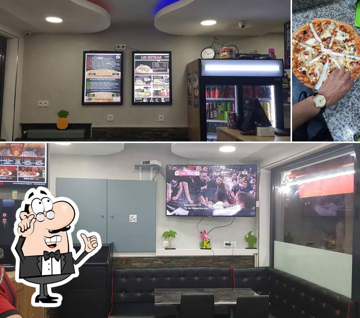 Vérifiez la photo indiquant la intérieur et pizza concernant MacKing