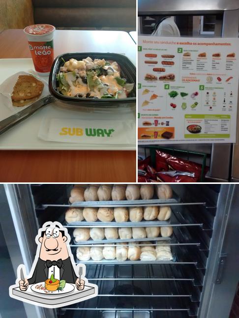 Comida em Subway