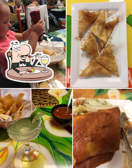 Meals at Anaya's Fresh Mexican Restaurant, Casa Grande