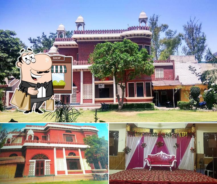 Among various things one can find exterior and interior at Lal Haveli Restaurant Baraut Kotana Road