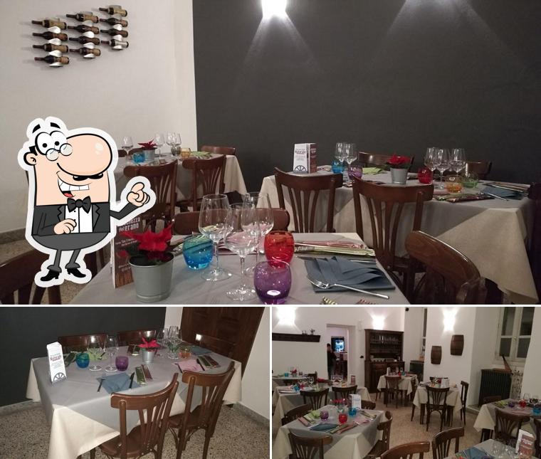 Gli interni di Vecchia Osteria Da Bo