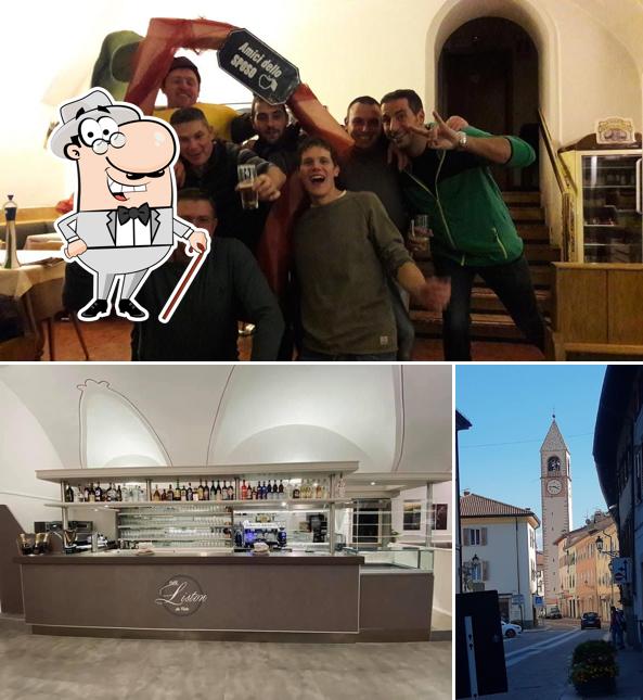 Puoi goderti l'aria fresca da seduto all'esterno di Café Liston Da Fede