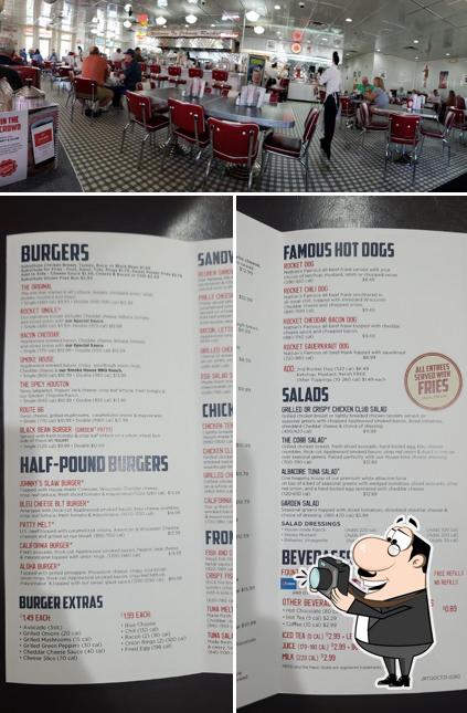 Johnny Rockets, 976 Old Mill Run in The Villages - Restaurant menu and ...