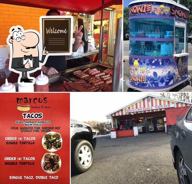 Marcos Hot Dogs & Tacos in Longmont Restaurant menu and reviews