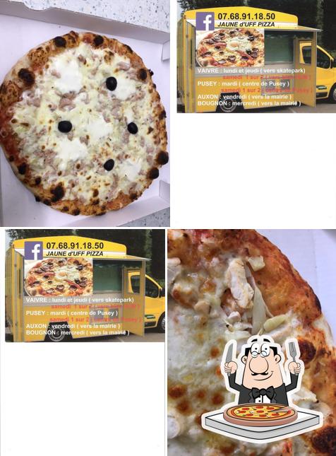 JAUNE d'UFF Pizza