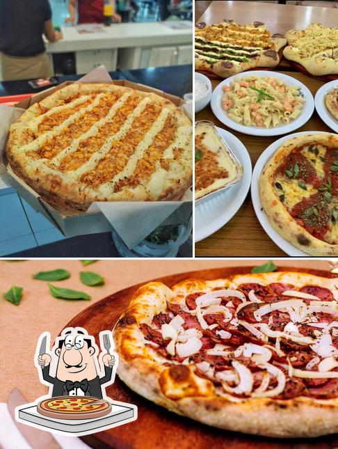 Escolha pizza no A Cantina Pizzaria - Pizza Artesanal na Cidade Nova