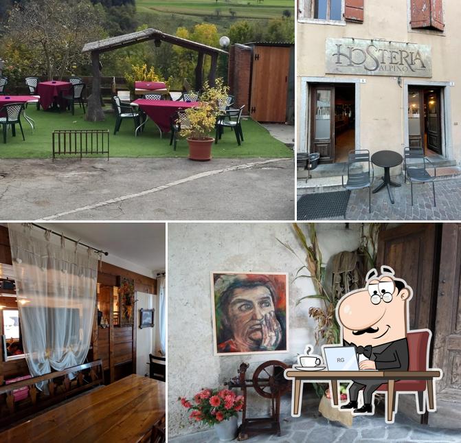 Dai un'occhiata agli interni di Hosteria Alpino