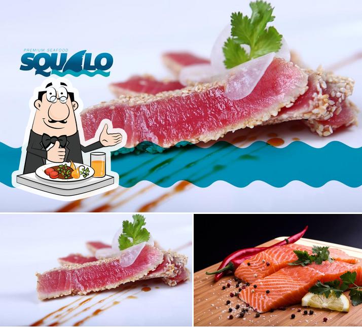 Comida em Squalo Premium Seafood Recife PE