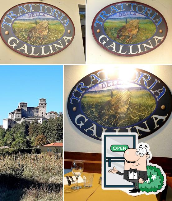 Gli esterni di Trattoria della Gallina di Ravanetti Annarita