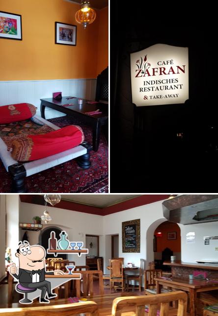 Интерьер "Café Zafran Indisches Restaurant"